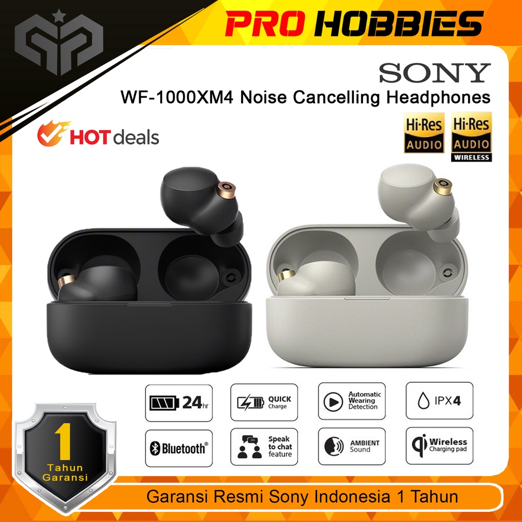 Jual Sony Wf 1000xm4 Wireless Noise Cancelling Headphones Wf1000xm4 Ori Shopee Indonesia 9031