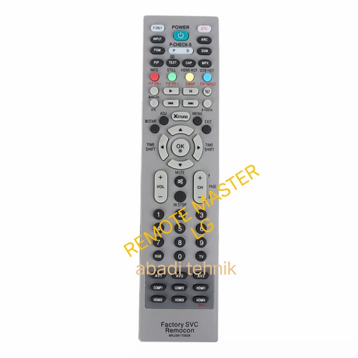 Jual REMOTE REMOT MASTER LG REMOTE FACTORY | Shopee Indonesia