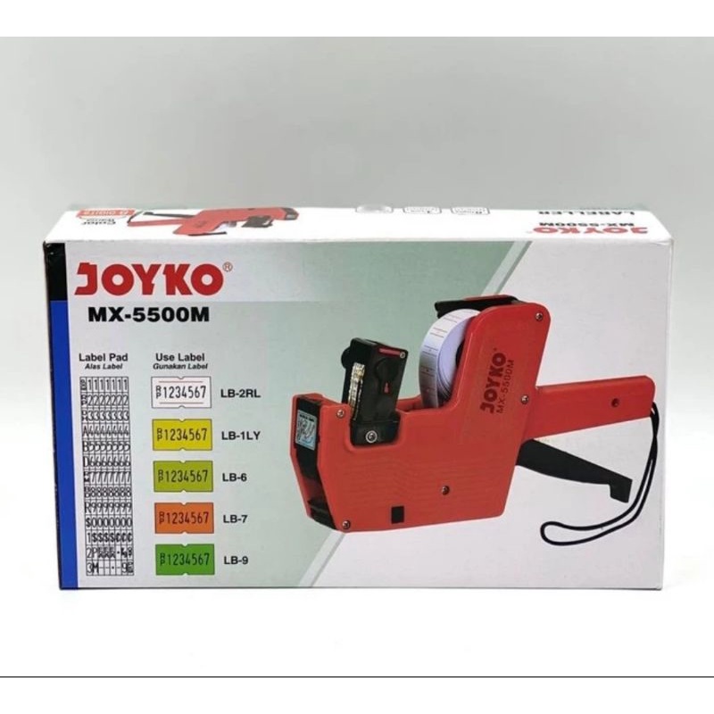 Jual Alat Mesin Label Harga / Price Labeller Joyko 1 Baris 8 Digit MX ...
