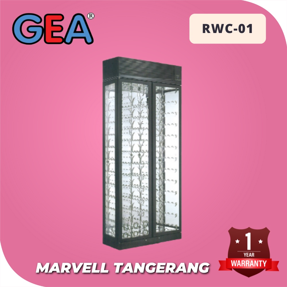 Jual Kulkas Gea Rwc Wine Cooler Display Cooler Watt Garansi