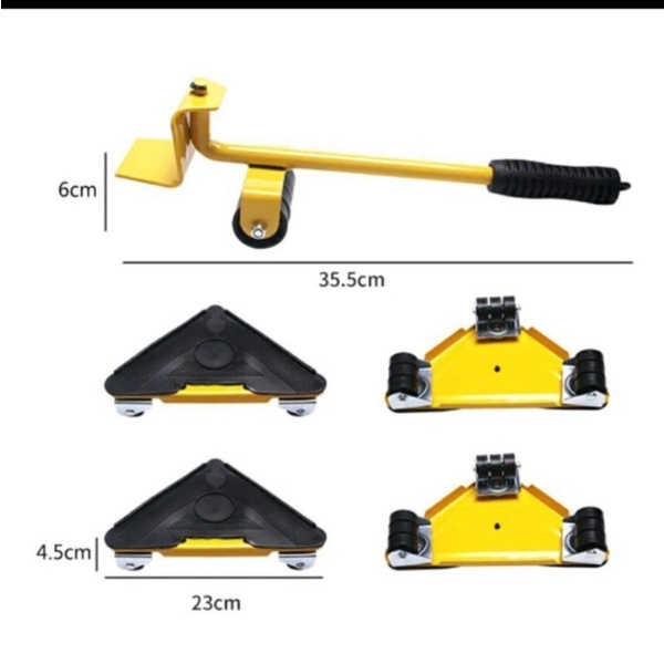 Jual Jual Roda Alat bantu angkat geser furniture bisa belok DO - 500kg ...