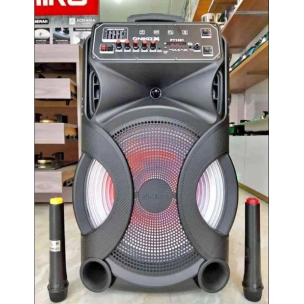 Jual SPEAKER NIKO 15 INCHI. SPEAKER NIKO PT1501. SPEAKER BLUETOOTH