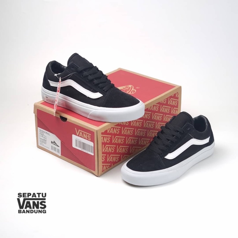 Jual Sepatu Vans Old Skool Mono Black White DT BNIB Shopee Indonesia