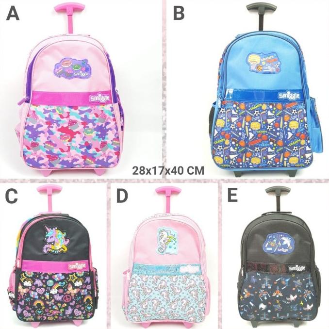 Jual Tas Trolley Smiggle SD List Hologram Glitter / Smiggle Troli ...