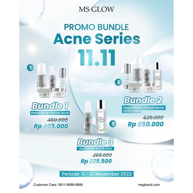 Jual PROMO BUNDLE ACNE SERIES | Shopee Indonesia