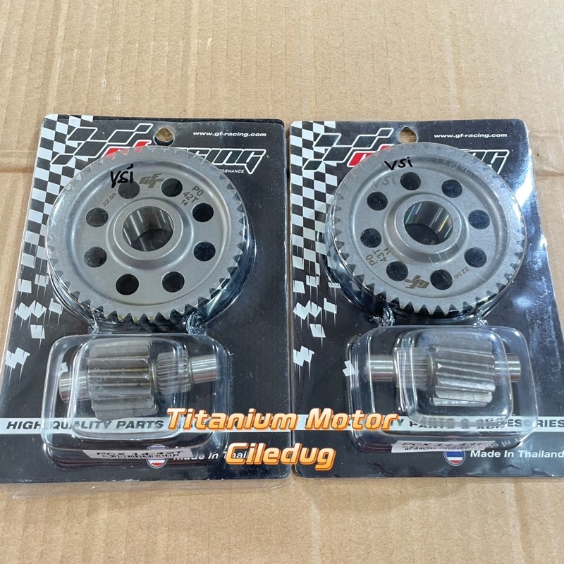 Jual Gigi Rasio GF Racing Vario 125 Vario 150 Pcx 150 CBU | Shopee