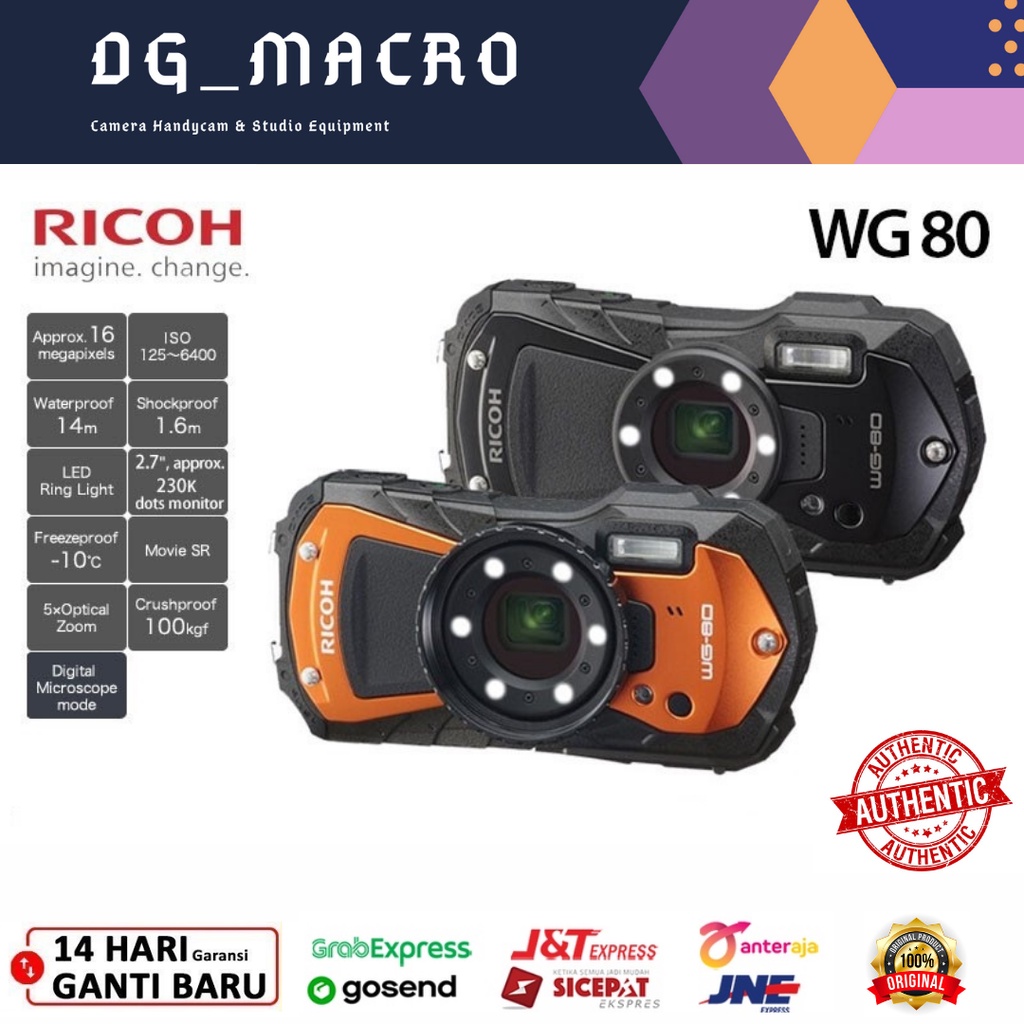 Ricoh WG-80 - Test, Reviews & Prijzen