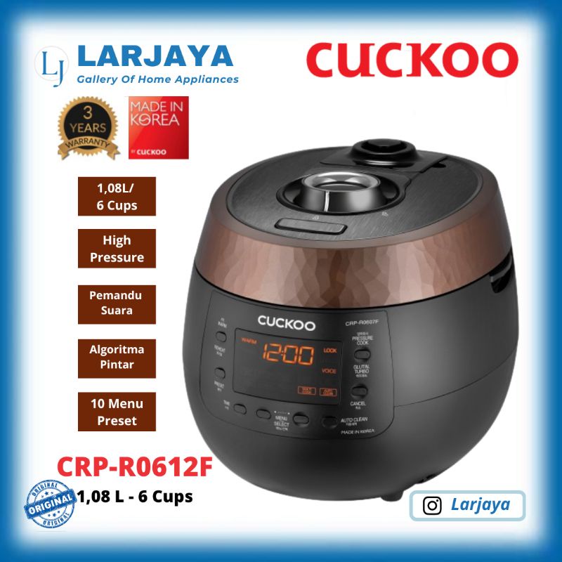 Jual Rice Cooker Cuckoo 1.08 Liter CRPR0612F Made In Korea Shopee
