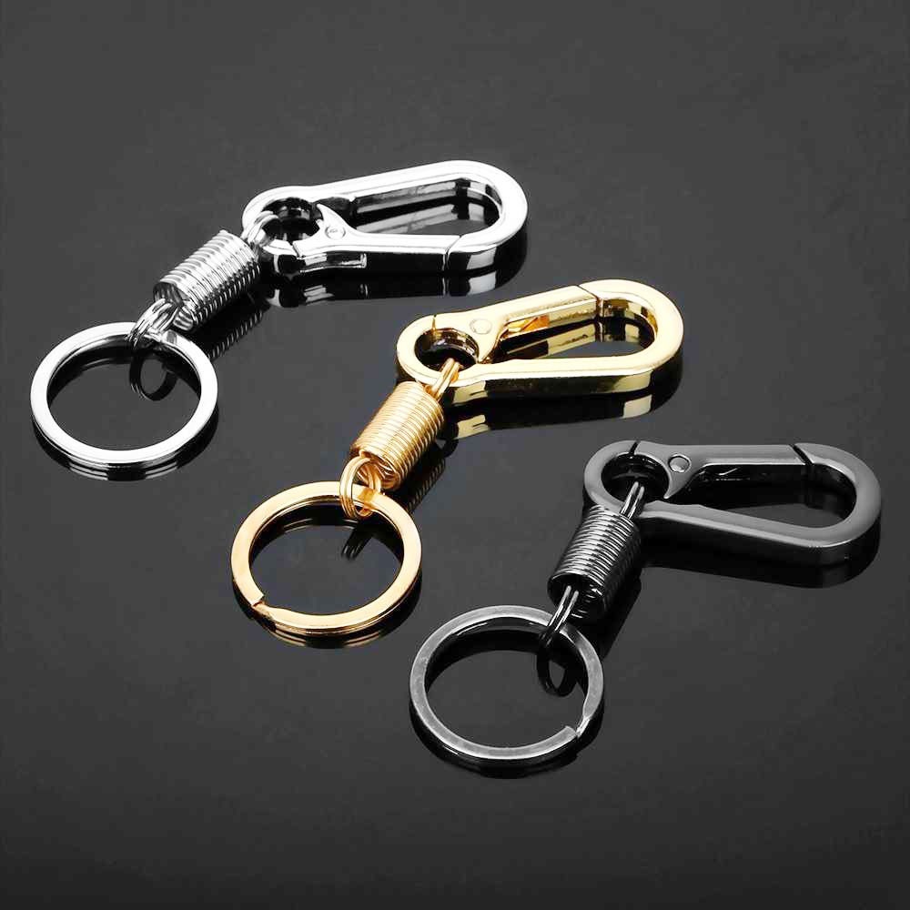 Jual Ourpgone Karabiner Gantungan Kunci dengan Per Stainless Steel Key