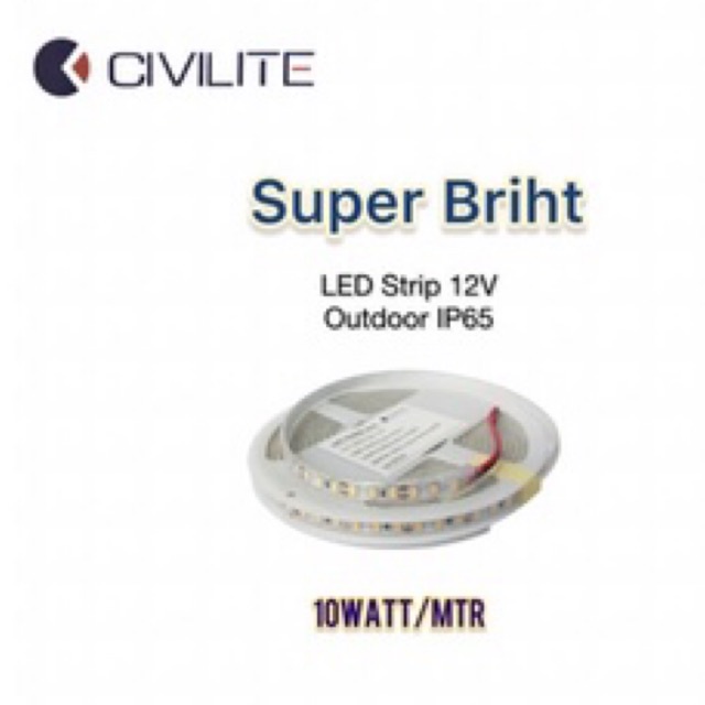 Jual Civilite Lampu LED Strip 12V Super Briht Outdoor SMD 2835 120L ...