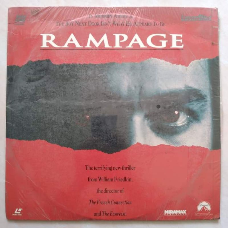 Jual Laser Disc Jadul 1994 Film Rampage Used Original Shopee