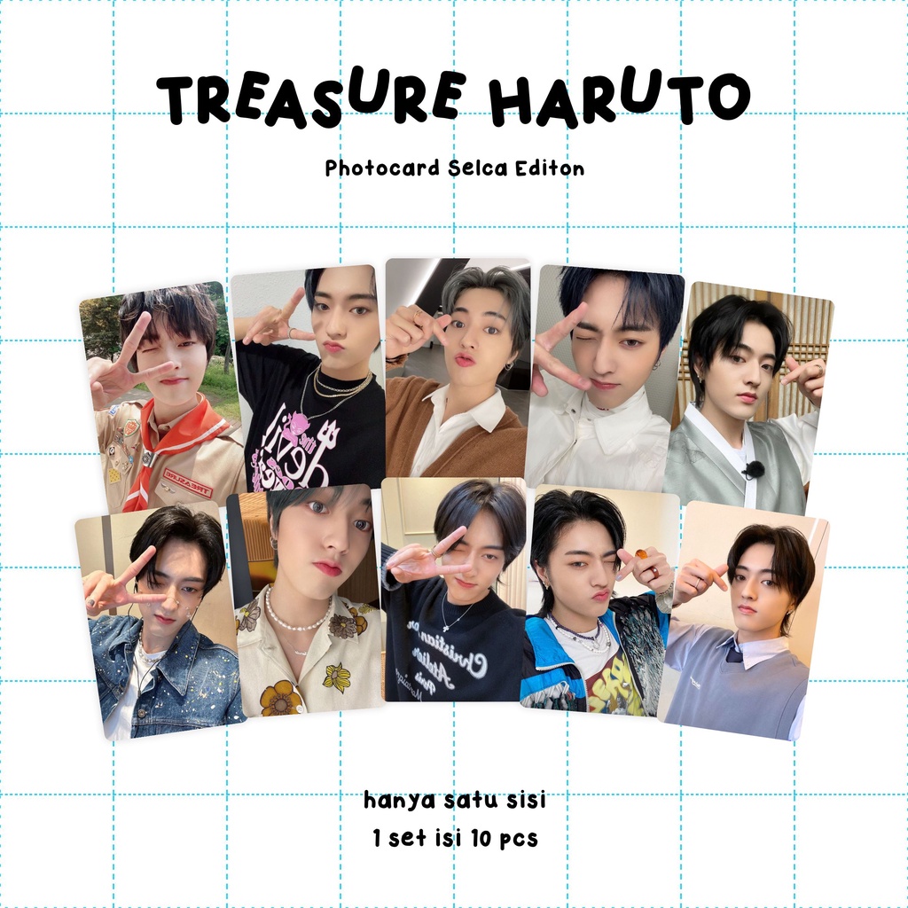 Jual [SET] Photocard Treasure Selca Edition | Shopee Indonesia