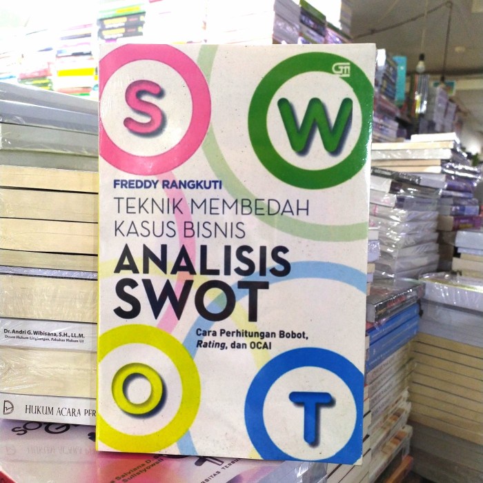 Jual Teknik Membedah Kasus Bisnis Analisis Swot Freddy Rangkuti ...