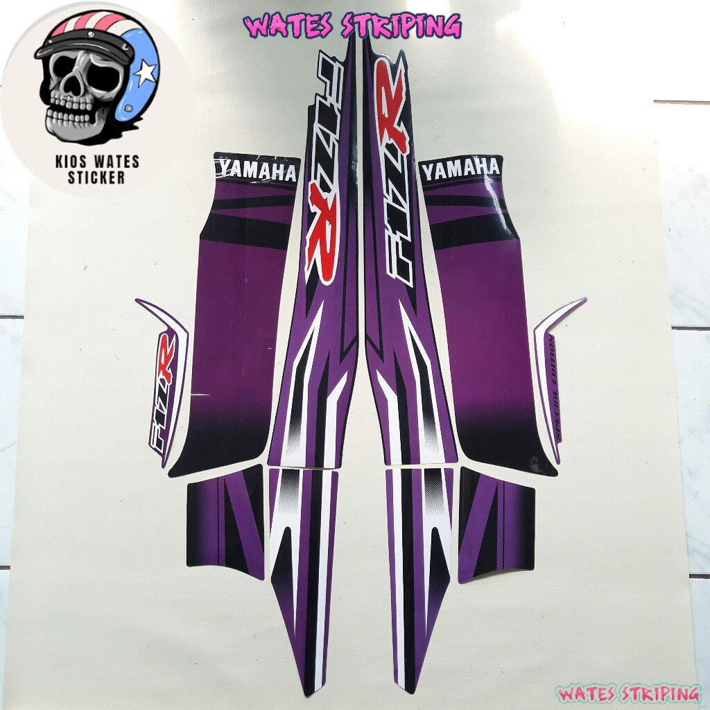 Jual Striping Decal Polet Sticker yamaha fizr fiz r f1 zr F1zr Special ...