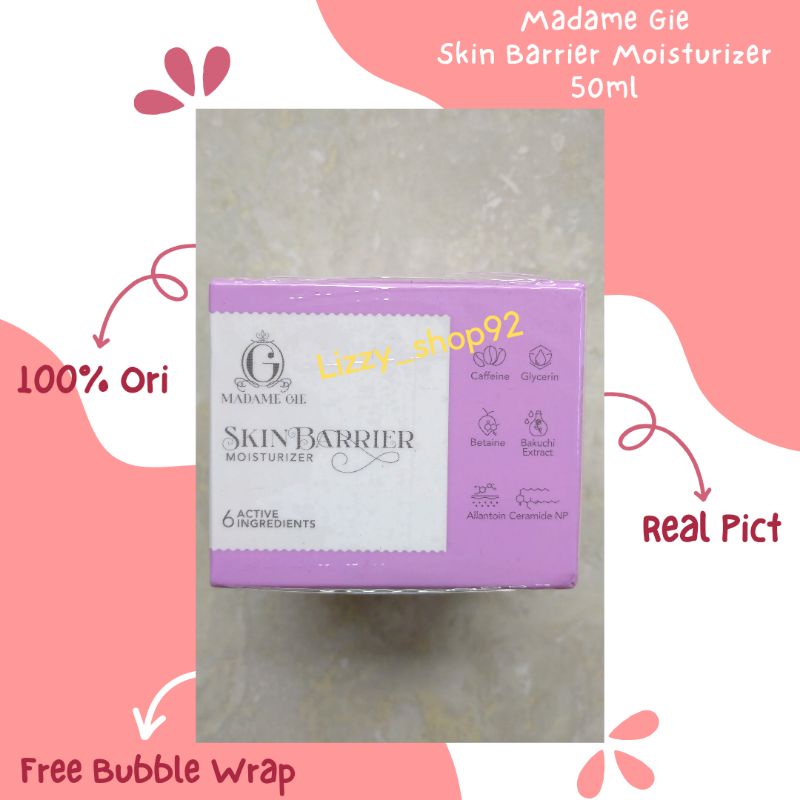 Jual Madame Gie Skin Barrier Moisturizer 50ml (Exp 9 Maret 2026