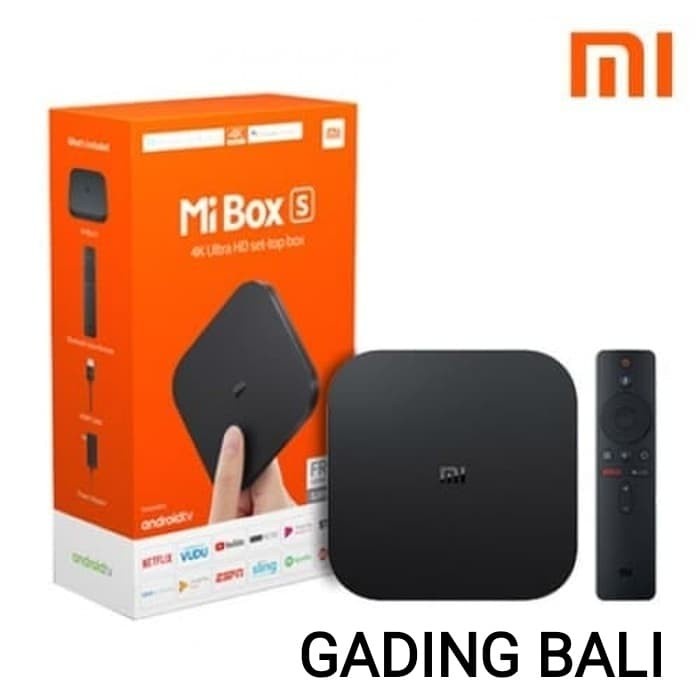 Jual Xiaomi Mi Box S 4K UHD ANDROID TV BOX International/Global Version ...