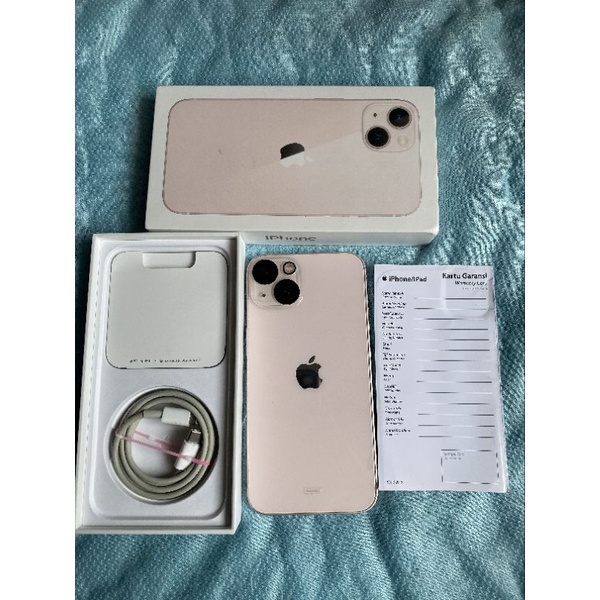 Jual iPhone 13 Mini 128GB PINK iBox Resmi Original SINYAL AKTIF