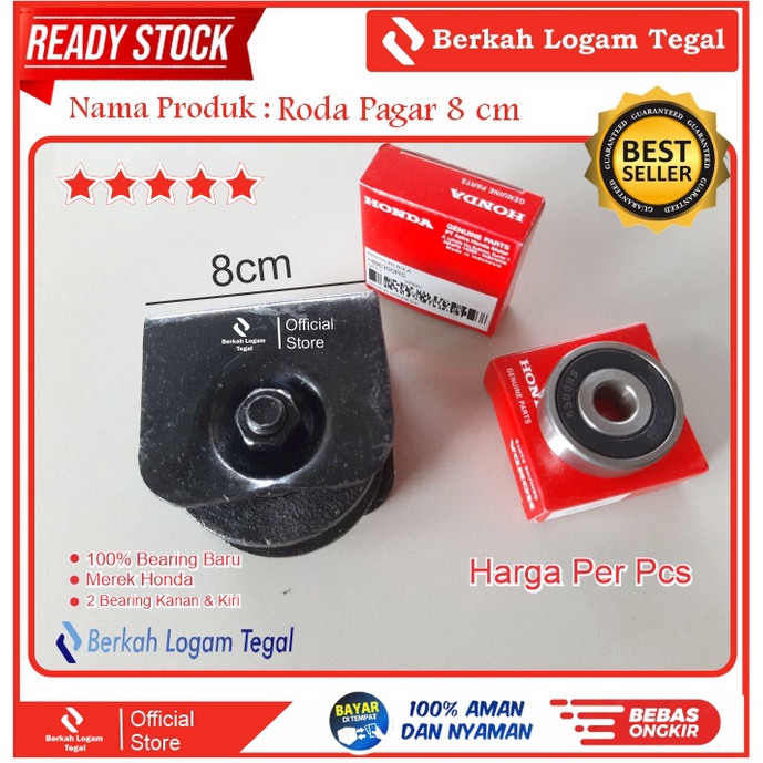 Jual Roda Pagar Cm Besi Cor Bearing Baru Shopee Indonesia