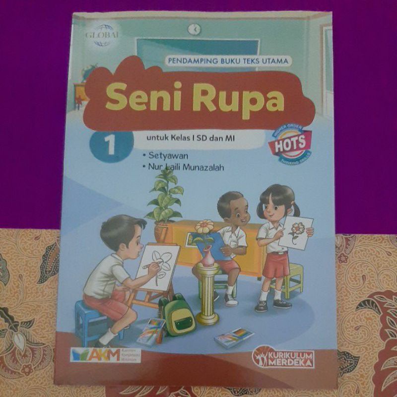 Jual Seni Rupa SD/MI Kelas 1 SD/MI Global Kurikulum Merdeka | Shopee ...