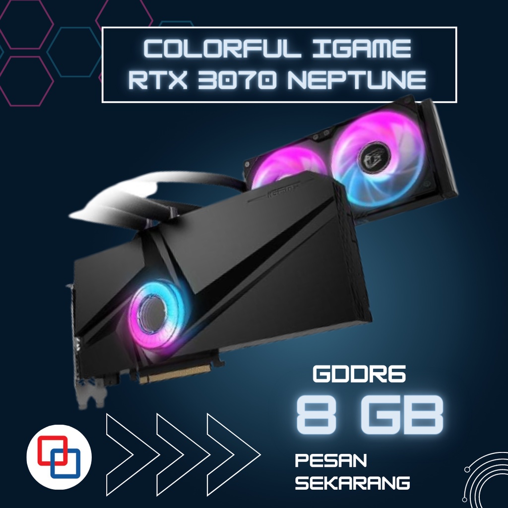 Jual VGA Card Colorful iGame RTX 3070 Neptune OC-V 8GB | Shopee Indonesia