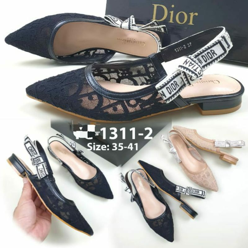 Harga flat deals shoes dior