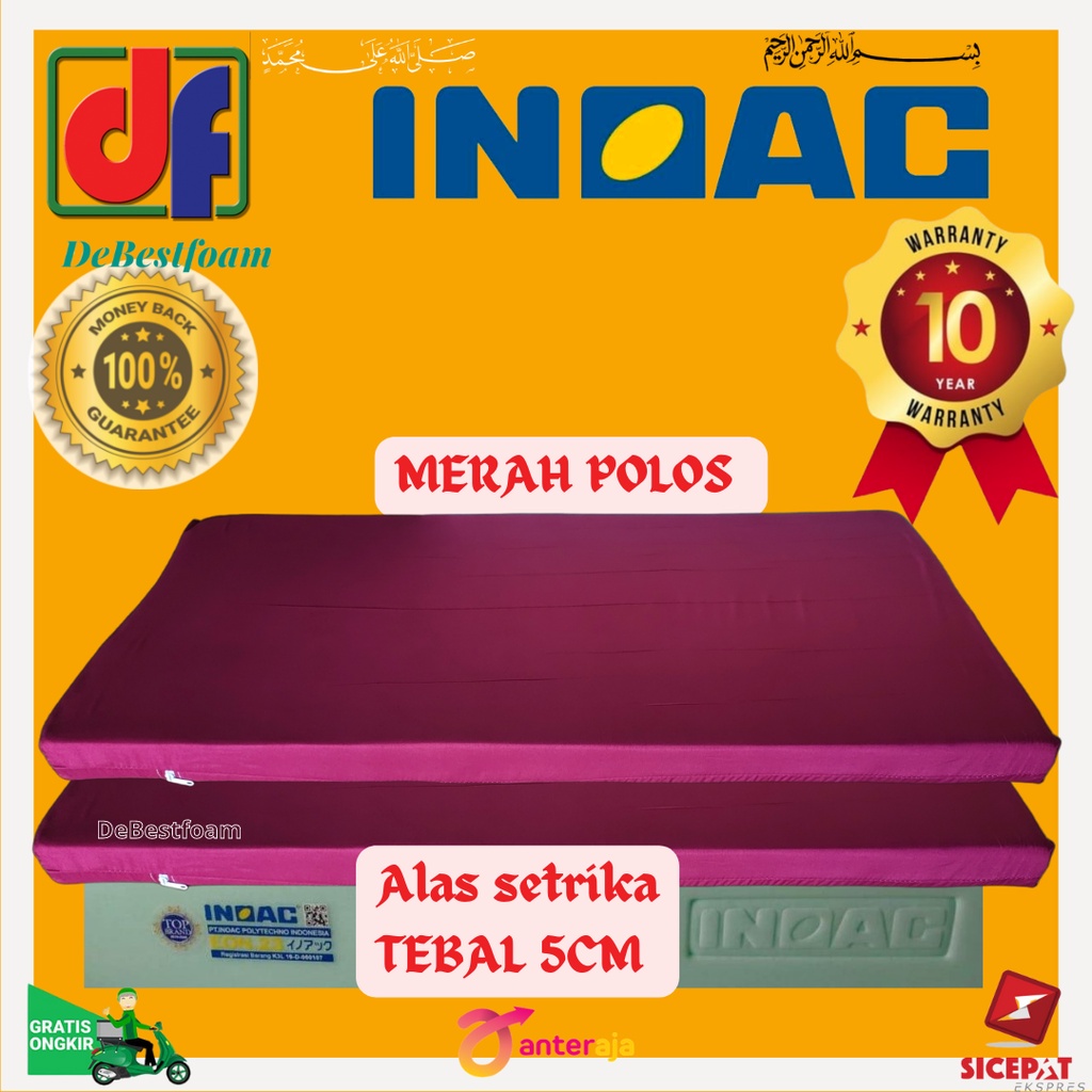Jual ALAS SETRIKA TEBAL 5 X 60 X 120 CM BUSA D23 EON LG TAHAN PANAS DAN ...