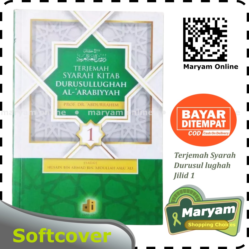 Jual Syarah Durusul Lughah Jilid 1 - Syarah Durusul Lughah Al Arabiyah ...