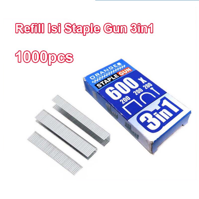 Jual Staples Gun Alat 3 In 1 Tembak Paku Staples Manual Multifungsi ...