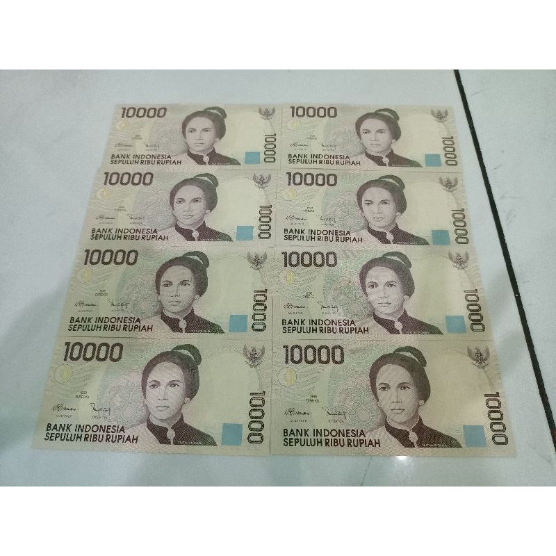 Jual Uang Kertas Kuno Asli 10 000 Rupiah 1998 Cut Nyak Dien Sesuai