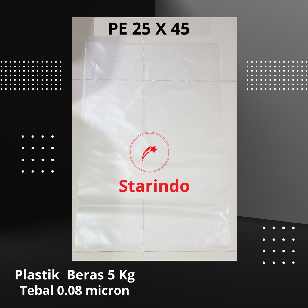 Jual Plastik Beras polos 5kg Eceran Per Pack | Shopee Indonesia