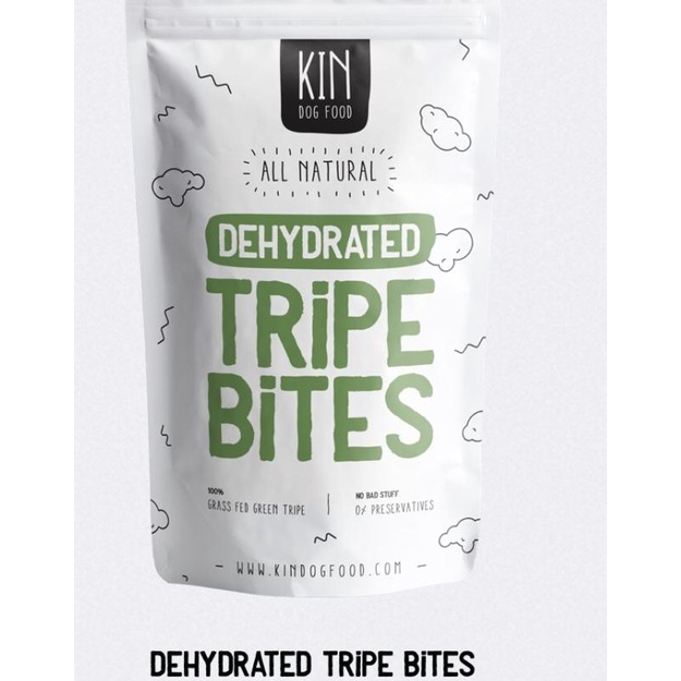 Jual KIN Dog Food - Air Dried Tripe Bites | Shopee Indonesia