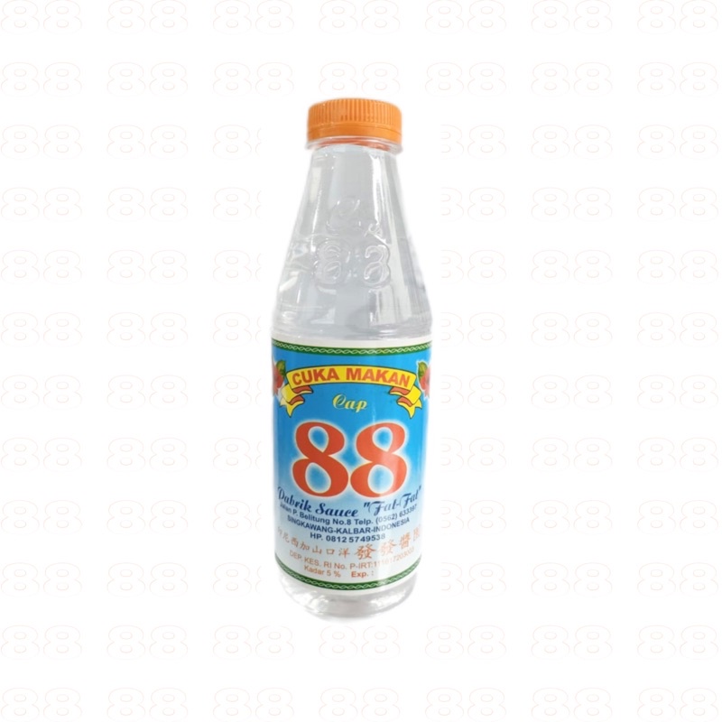 Jual Cuka Makan Cap 88 350ml Shopee Indonesia