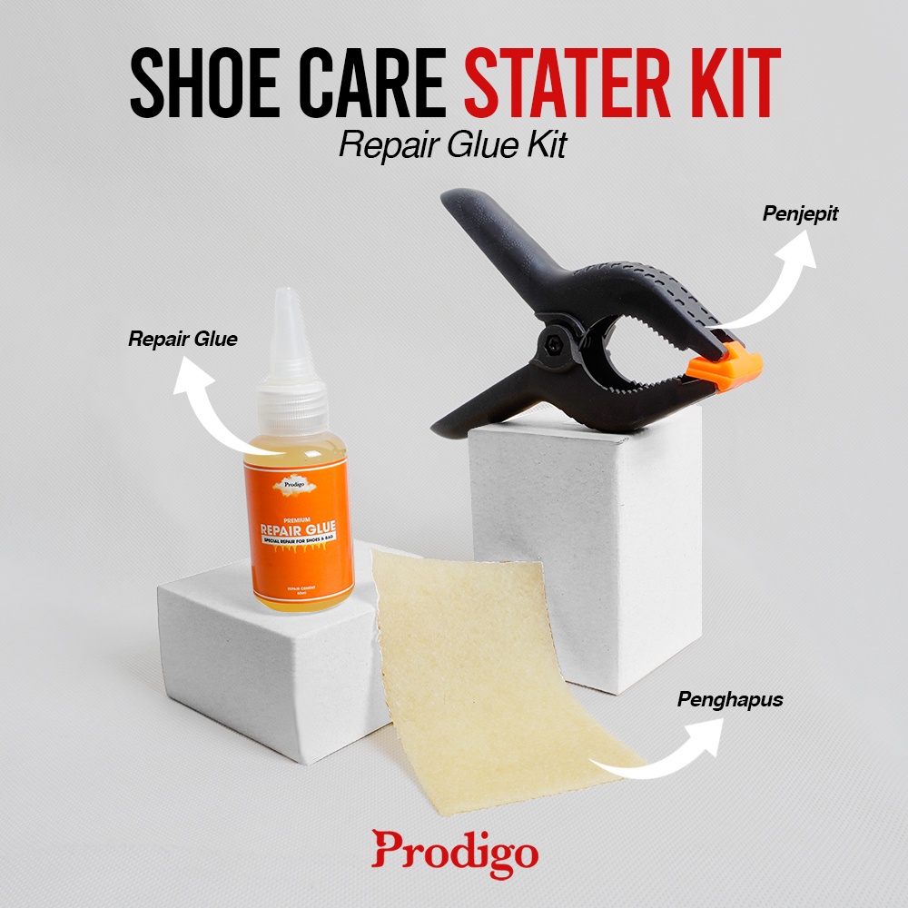 Jual Prodigo Shoecare * shoe cleaner starter kit | paket lengkap sabun ...