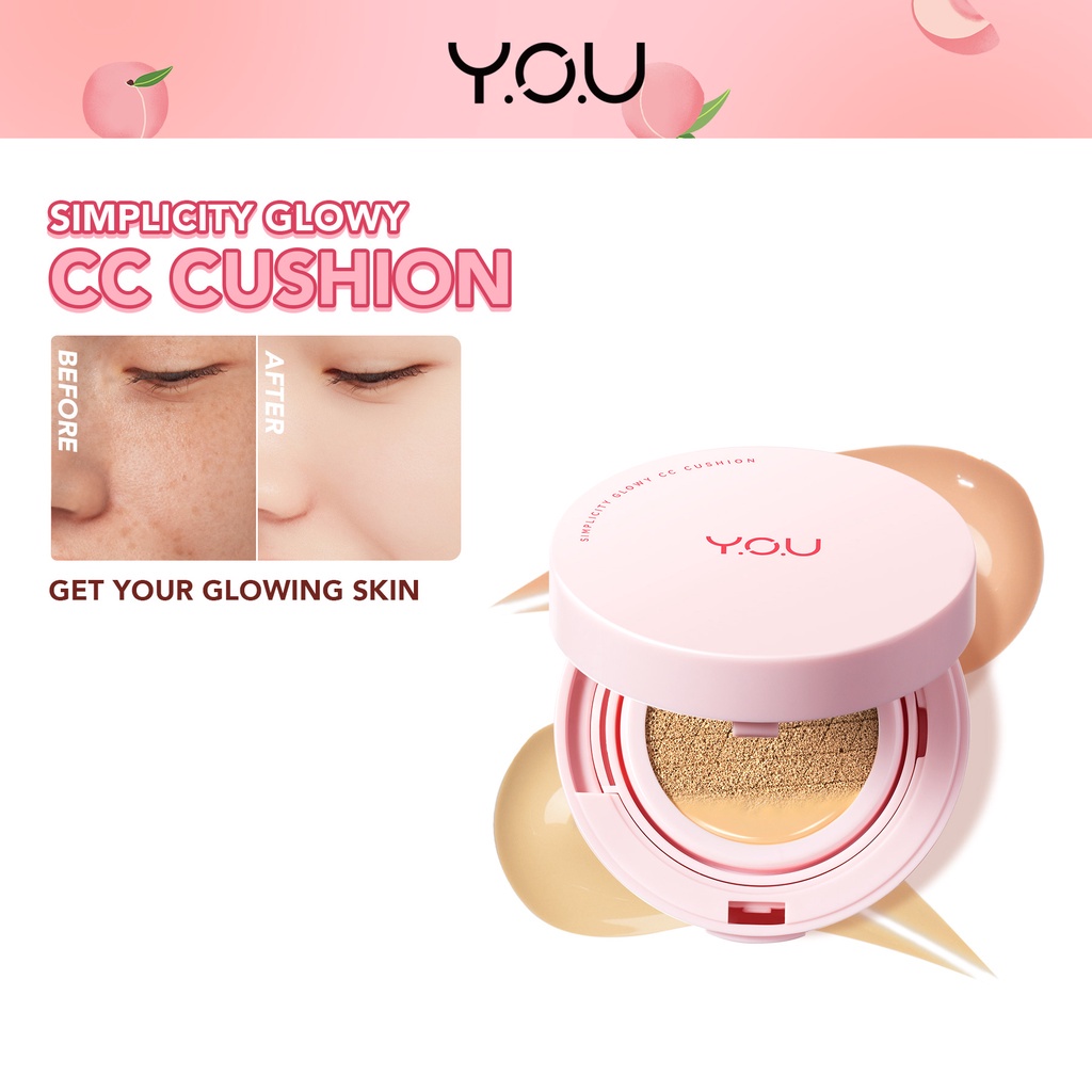 Jual Y.O.U Simplicity Glowy CC Cushion 15 g | Shopee Indonesia