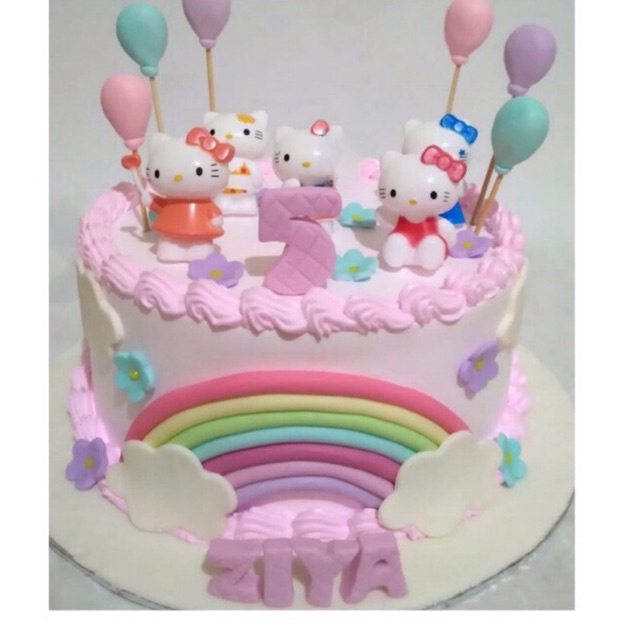 Jual Cake Hello Kitty/kue ulang tahun hello kitty/kue ultah hello kitty