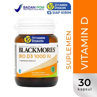 BLACKMORES BIO D3 1000IU BPOM KALBE - 30 CAPS