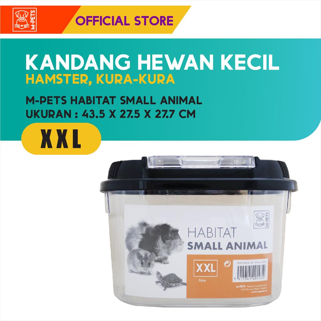 Jual M-Pets Habitat Small Animal Size XXL / Kandang Hamster Kura-Kura |  Shopee Indonesia