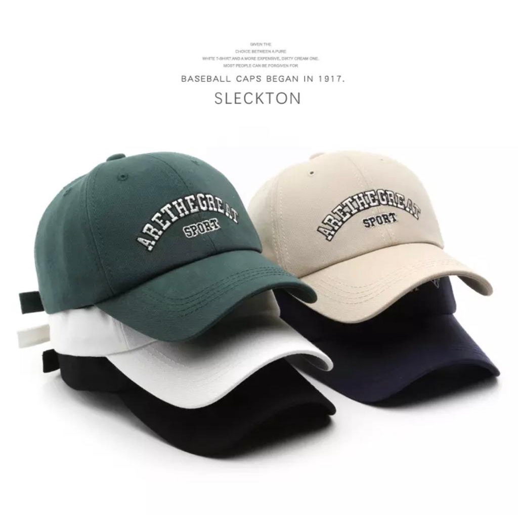 Jual COD Baseball Sport Korea Topi Baseball Pria Wanita Shopee Indonesia