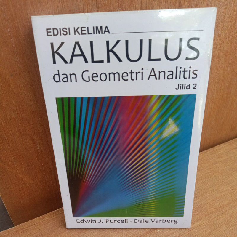 Jual Buku Kalkulus Dan Geometri Analitis Edisi Kelima Jilid 2 By Edwin ...