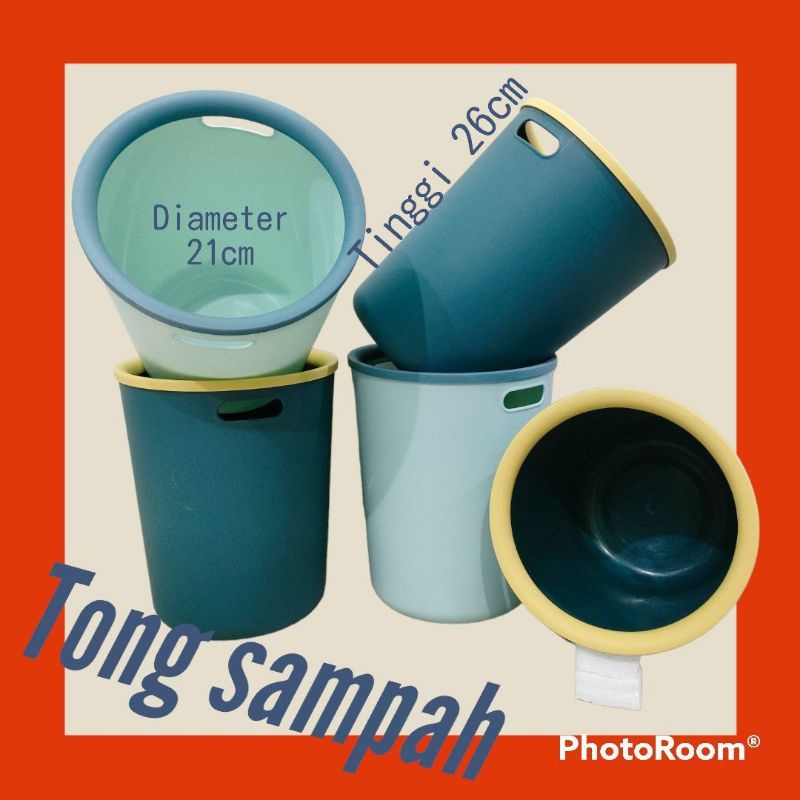 Jual Promo Tong Sampah Bulat Tempat Sampah Plastik Kotak Sampah Tong Sampah Shopee Indonesia