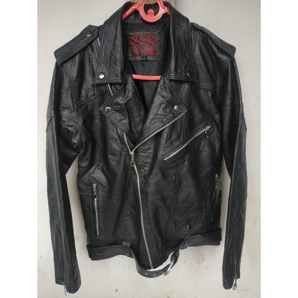 Jual Jaket Kulit Ramones Asli Kulit Sapi Shopee Indonesia