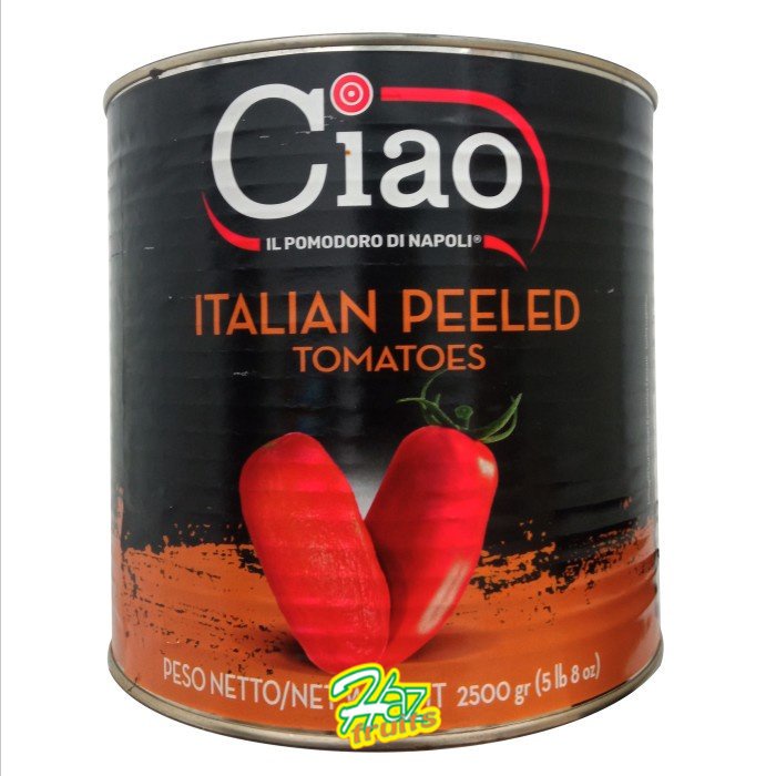 Jual Ciao Italian Peeled Tomatoes I Tomat Kupas Dalam Jus Tomat 2.5