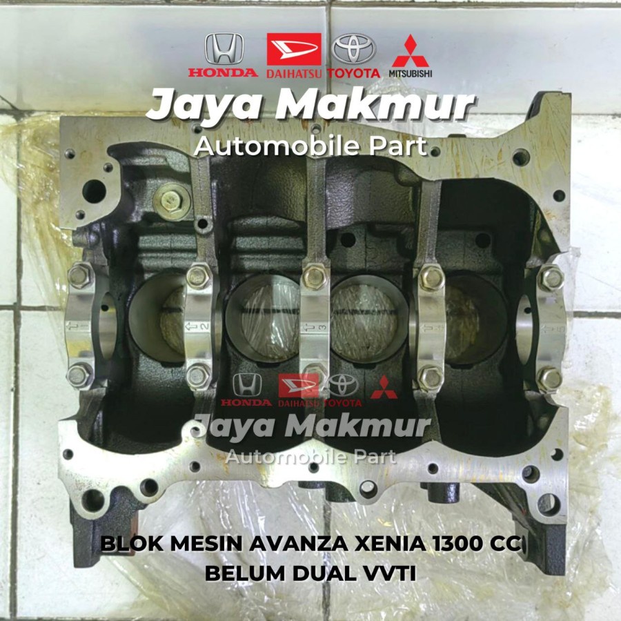 Jual Blok Mesin Avanza Xenia 1300 cc Belum Dual VVTi Original | Shopee ...