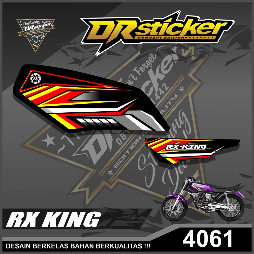 Jual 4061 Sticker Striping RX KING - Variasi Striping RX KINK Desain ...