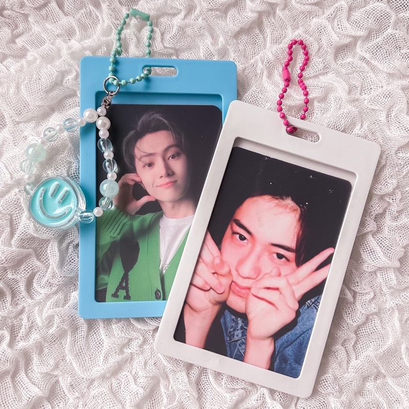 Jual [CUSTOM] POCA HOLDER WARNA DENGAN GANTUNGAN NAMA - PC CASE KPOP ...