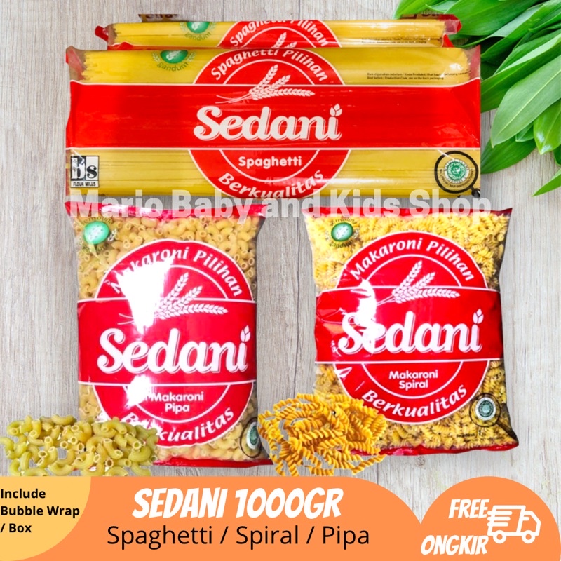 Jual Sedani Pasta Makaroni Spaghetti Spiral Pipa Kg Shopee Indonesia