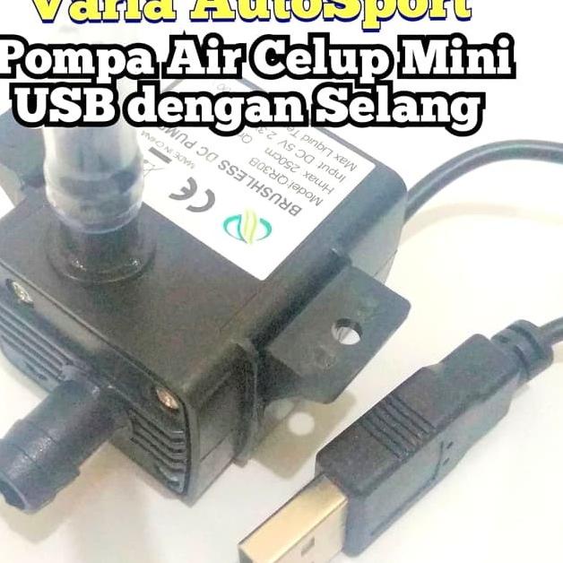 Jual Pompa Aquarium Mini Usb M Selang Meter Pompa Air Celup Submersible Shopee Indonesia