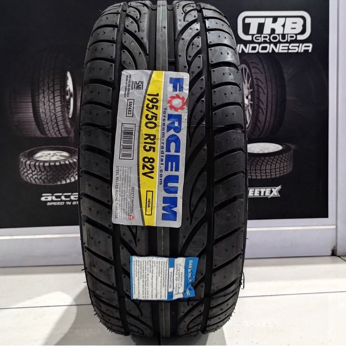 Jual Ban Mobil Rotasi Ring 15 FORCEUM HENA 195 50 R15 Ban Tubles 195/50 ...
