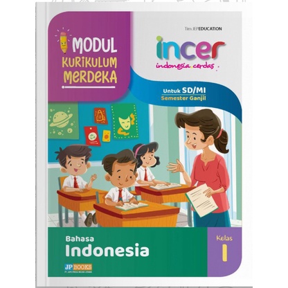 Jual B.INDONESIA Seri MODUL SOAL INCER untuk SD/MI kelas 1 kurikulum ...