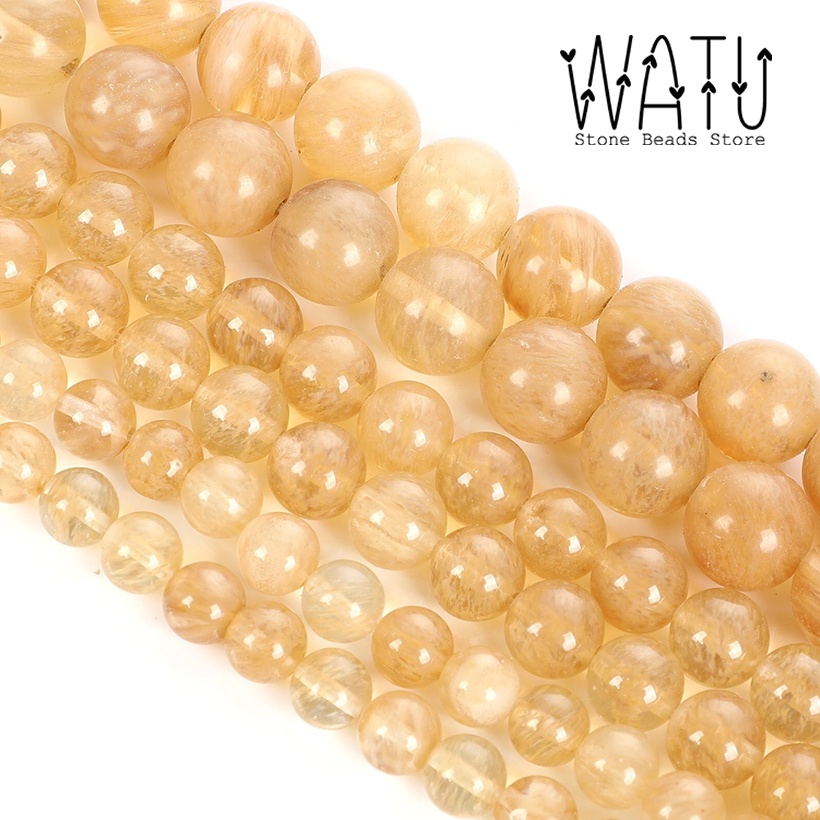 Jual Bahan Gelang Batu Alam Gold Ruttile Rambut Sendana Cendana ...
